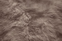 Load image into Gallery viewer, Natural Shape Sheepskin Camel 6'x6'
