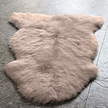 Load image into Gallery viewer, Natural Shape Sheepskin Camel 2'x3'