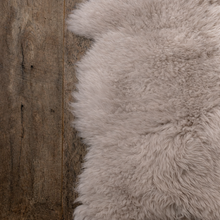 Load image into Gallery viewer, Natural Quad Premium New Zealand Sheepskin Rug &amp; Throw, W4' x L6' | Mushroom