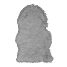 Load image into Gallery viewer, Natural Shape Sheepskin Grey 2'x3'