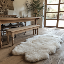 Load image into Gallery viewer, Quad Natural Premium New Zealand Sheepskin Rug &amp; Throw, W4' x L6', Ivory